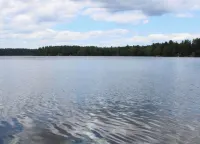Lake view home with water access