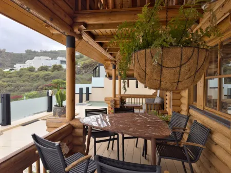 Cabin Tranquil Organic Heated Pool