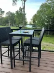 Birds Nest is a beautiful newly built home on Swanlake with 88 ft  of deck!! - 4-Star