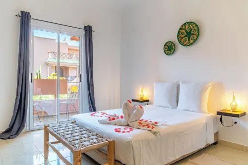 리아드 호텔 다르 주마 – 온수 수영장 & 스파, 마라케시에 위치