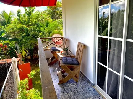 Private Terrace - Apartment 2 in Villa Coconut