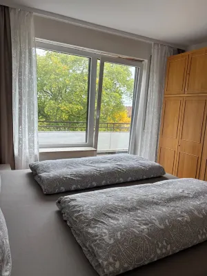 Centrally located penthouse apartment overlooking Aller and Old Town Hotels near Celler Badeland