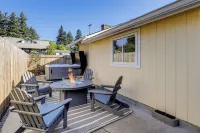 Walk to Dtwn Camas! Updated Home w/ Game Room Hotels in Camas