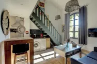 Cozy mezzanine in historic building, comfort assured