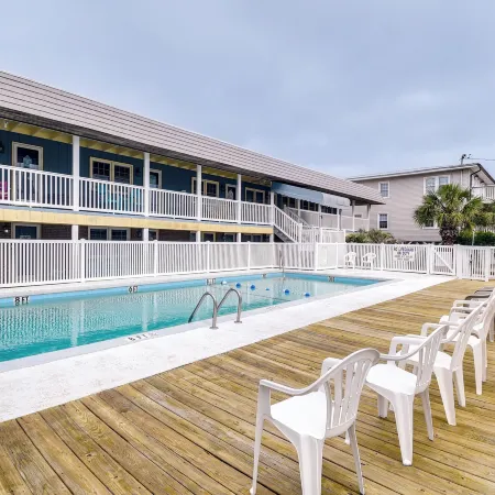 Steps to Ocean: North Myrtle Beach Condo w/ Porch!