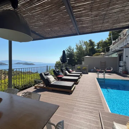 Superior 3-Bedroom Villa Cassiope with Private Pool and Breathtaking Sea Views