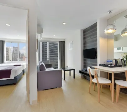 ห้องเอ็กเซ็กคูทีฟแบบหนึ่งห้องนอน