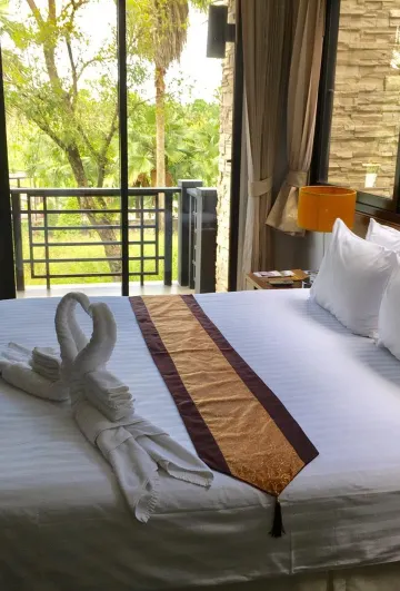 ห้องพักซูเปอร์เรียร์เตียงคิงไซส์ ห้องไม่สูบบุหรี่