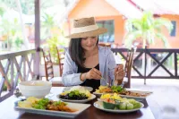 Libong Beach Resort - Morgenmad