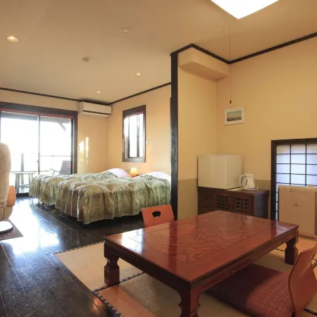 Hinata, a Warehouse Inn Overlooking the Ocean.