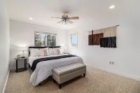 Upscale Lakefront Oasis: Private Dock, Dune Views, Firepit!