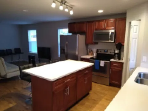 ⁑ Memory Foam Beds, Blackout Curtains & Smart TV
