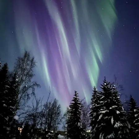Prime location, Aurora viewing, Fast WI-FI!!