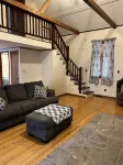 Cabin joins Lost River State Park! Convenient to most popular hiking trail.