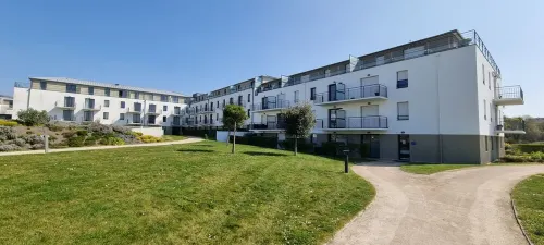 Beautiful apartment with sea view 50m from the sea with heated communal pool - Thalasso - 발코니
