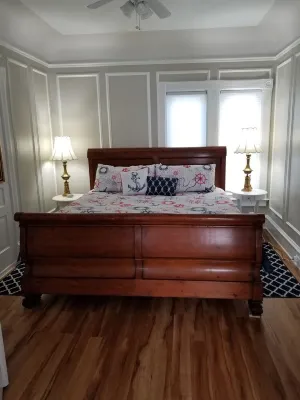 Nautical Cottage on Geneva St. is truly located downtown Lake Geneva, WI