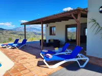 Villa Las Adelfas with beautiful view ,HEATED POOL, 6 Pers, WIFI,BBQ,terraces
