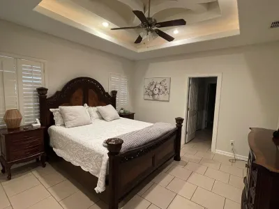 Relax with the family and enjoy a peaceful stay at this location.