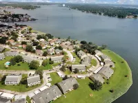 WaterFront Condo in upscale neighborhood of April Sound “Our Happy Place”