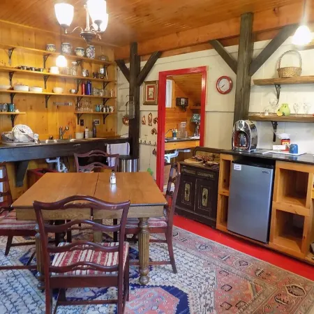 Glamp Richard on Adirondack Flower Farm