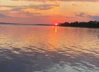 Spacious home with a large deck and ample space for beautiful sunset viewing!