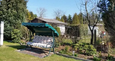 Vacation on the Baltic Sea surrounded by greenery
