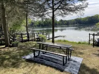 Tranquil 2 Bedroom Getaway on Private Lake Hotels in Packwaukee