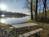 Enjoy A memorable experience in our unique Cabin on Wisconsin River