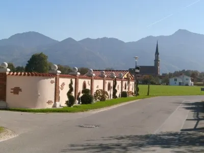 Comfort apartment "Liesl" with pool & fantastic views in the alpine hut atmosphere Hotels near Almhüttendorf Achental