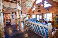 Ride to the trails from this secluded Luxury Cabin in Wolfpen Gap-Bear Mountain