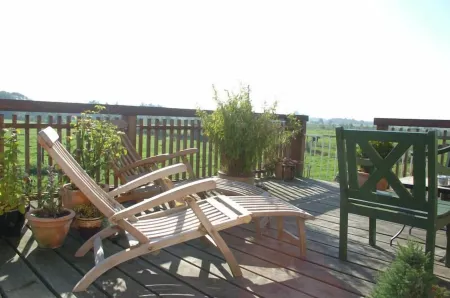 Bright, cheerful apartment with piano in the heart of East Friesland