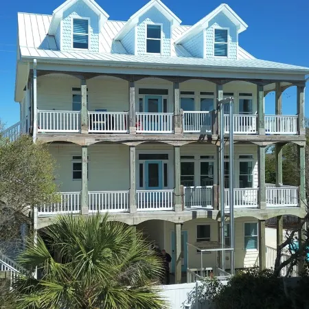 New Beautiful Custom Build Beach Home. Ocean View. Private Heated Pool