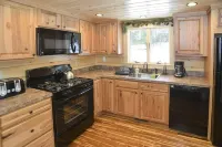 Stay on Kingdom Trails in a three bedroom cabin!