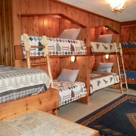 Pine View Cabin: Rustic Hayden Lake Cabin with Bunkhouse and Private Dock