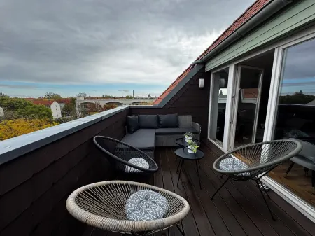 Traumwohnung Über den Dächern Magdeburgs mit Domblick