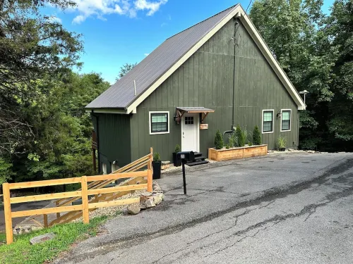 A-frame house 3 miles) to Center Hill Marina