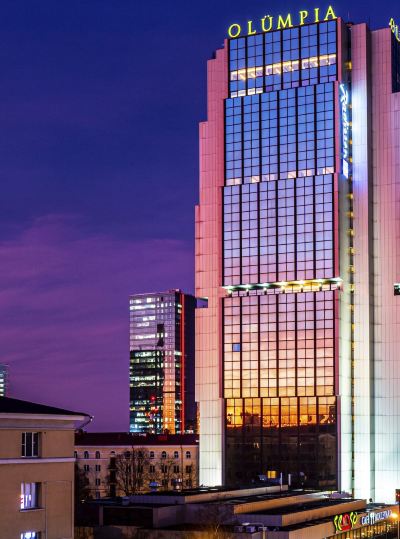Hotel Exterior Radisson Blu Hotel Olümpia Photo