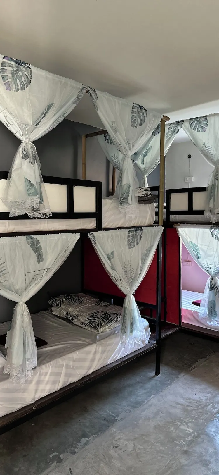 Bed In Standard Shared Dormitory, Mixed Dorm, Balcony, Lake View (Mixed Gender)