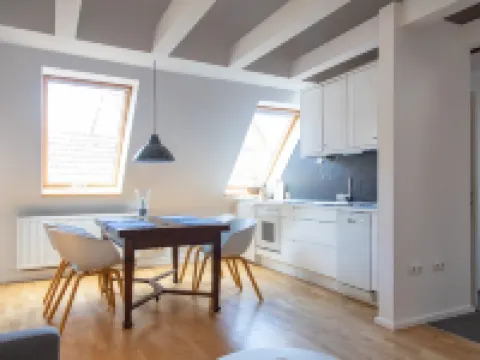 Beautiful, modern studio apartment in the heart of Esens エセンスのホテル