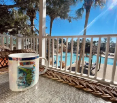 Poolside retreat 1BR/1BA condo