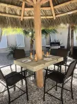 Caribbean Tiki Hut relaxation. Enjoy the Islands & Boca Grande without the costs