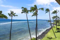 Lauloa 410 - Top Floor, Oceanfront Lanai, Molokini & Halaeakala Views, Split A/C