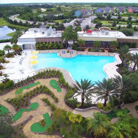 Festival Resort 5 Bd Home w Screened Pool Close to Disney 174