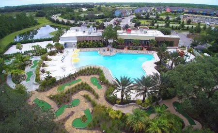 Festival Resort 5 Bd Home w Screened Pool Close to Disney 174 Отели в г. Давенпорт