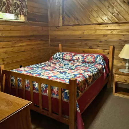 Adventurer's  Lodge, a charming 3-bedroom cabin with WiFi in quiet Lansing, WV.