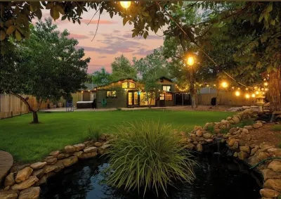 Charming Retreat: Backyard Oasis, HotTub, FirePit, GameRoom, 15Min>DT Denver Hotels near Brass Armadillo Antique Mall - Denver