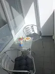 Vacation apartment with lake view, close to the beach with WiFi, dishwasher, microwave
