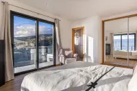 House on the island of flowers between sky and sea. EXCEPTIONAL views