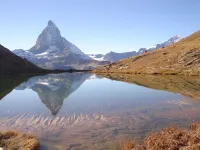 Zermatt centre - High standing all mod cons rental - View of the Cervin - 2つ星