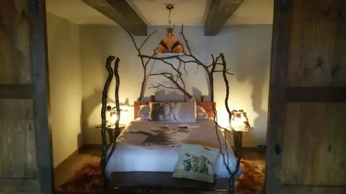 Apartment in center Borredà 4 places. Spectacular Rustic Design. Mountain views